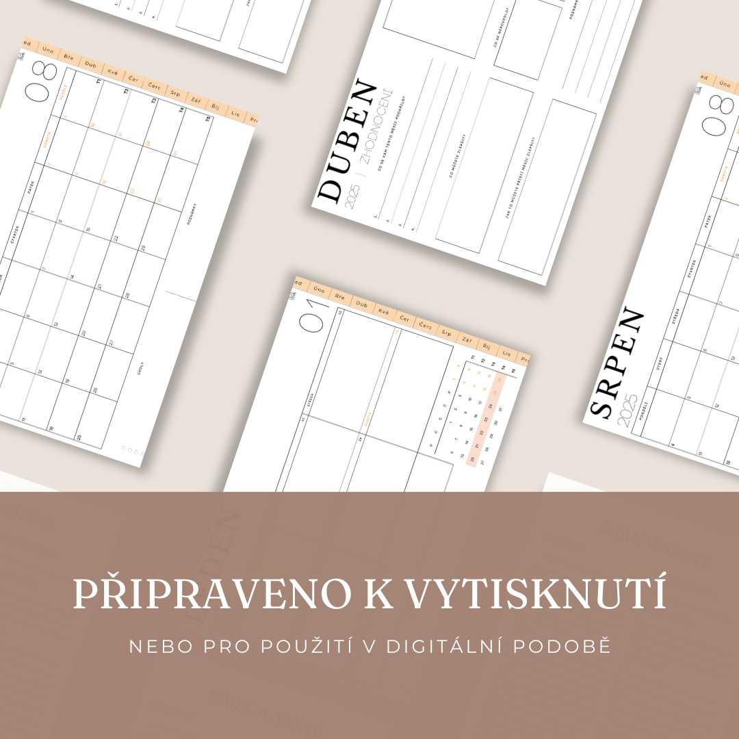 Digitální Plánovač 2025